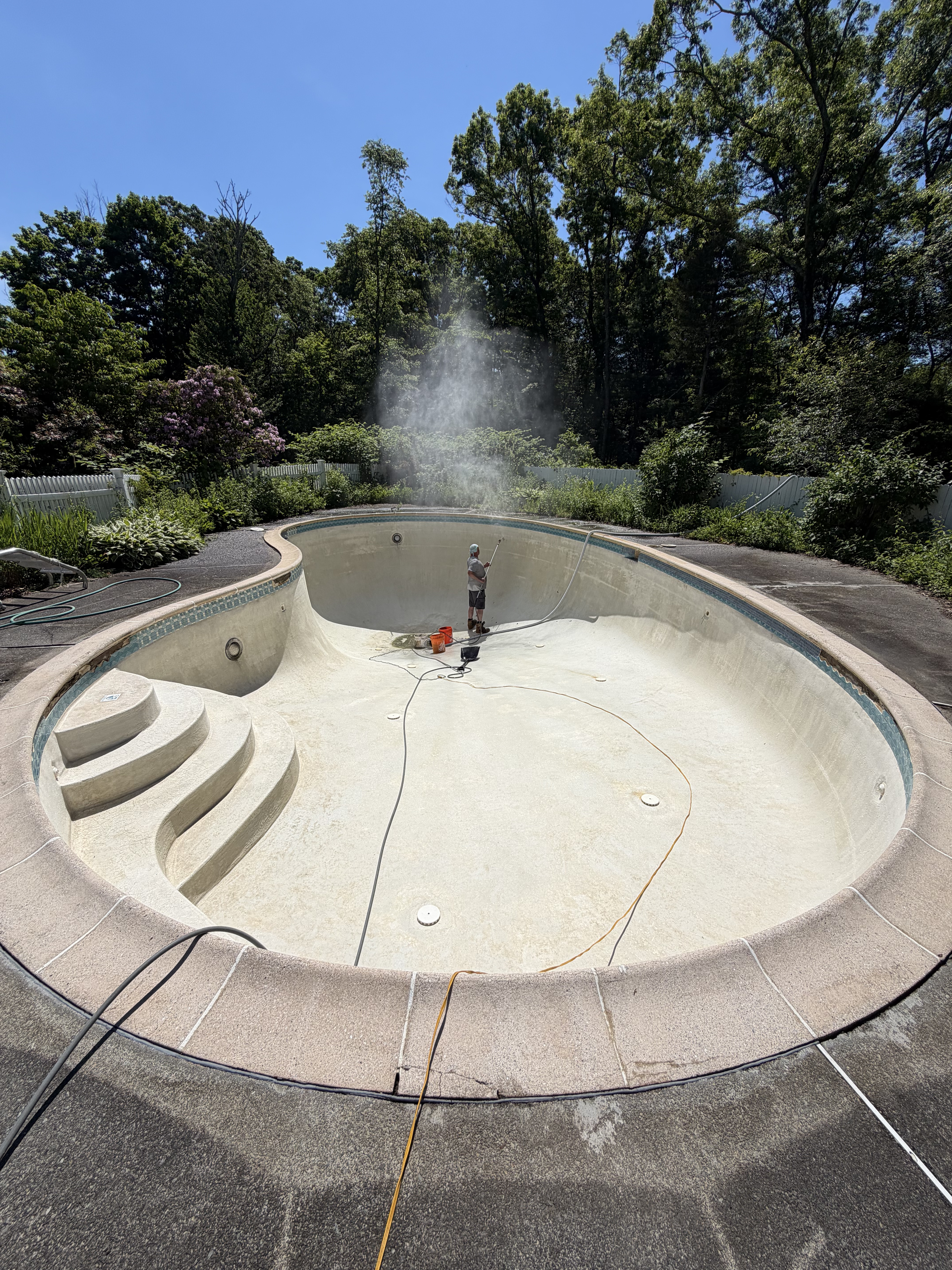 After pressure washing project 10