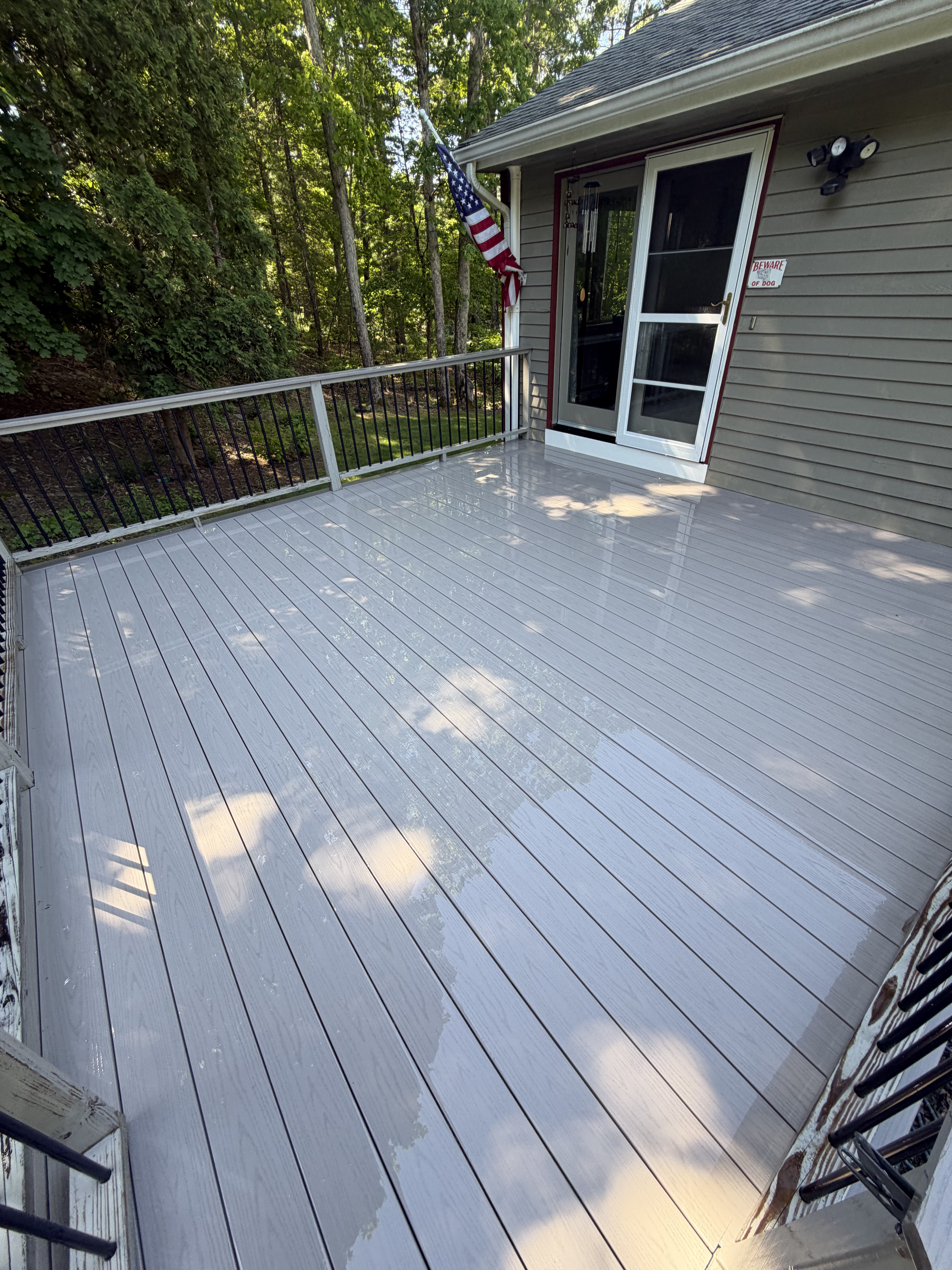 Before pressure washing project 8