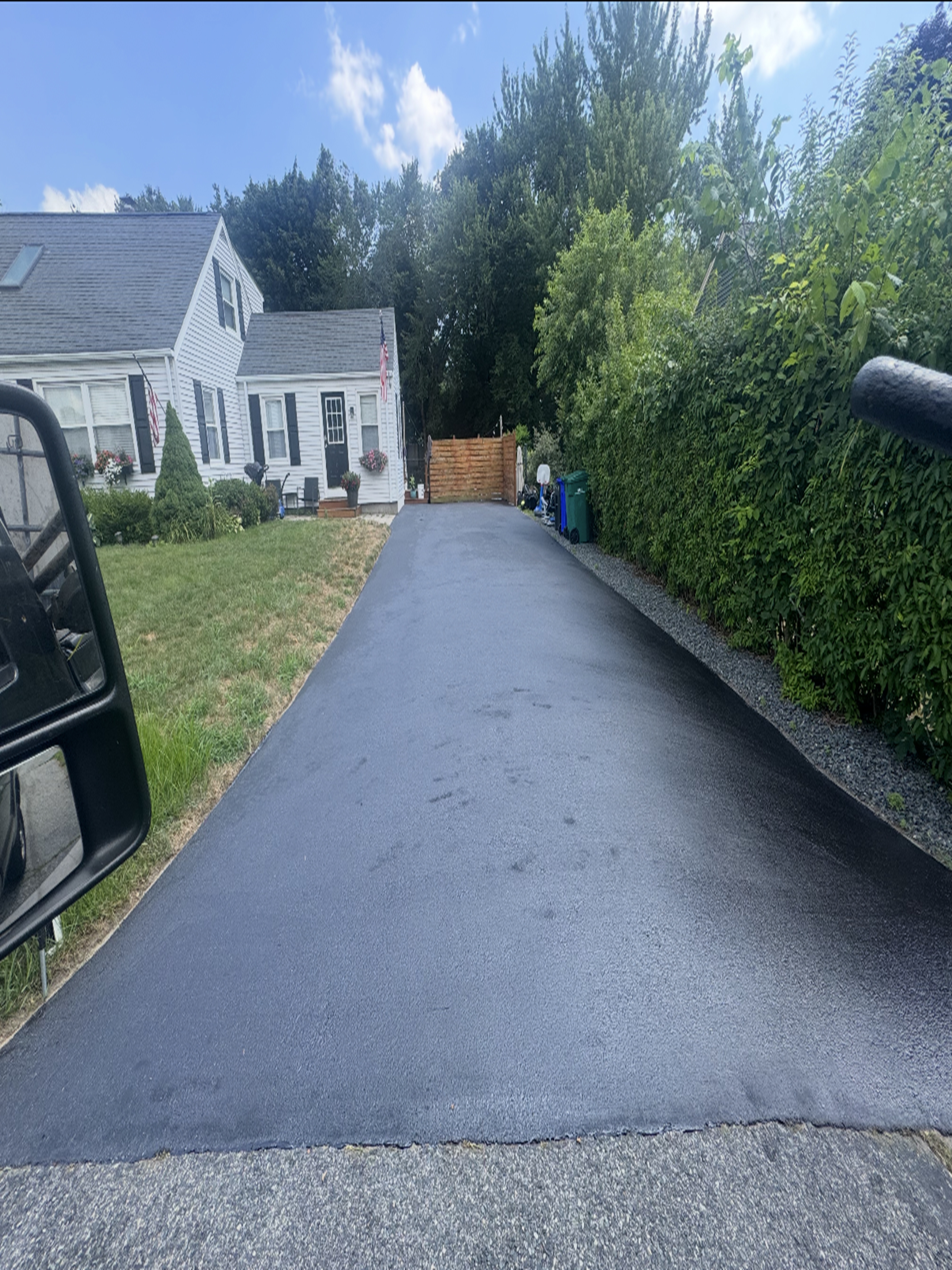 After sealcoating project 1