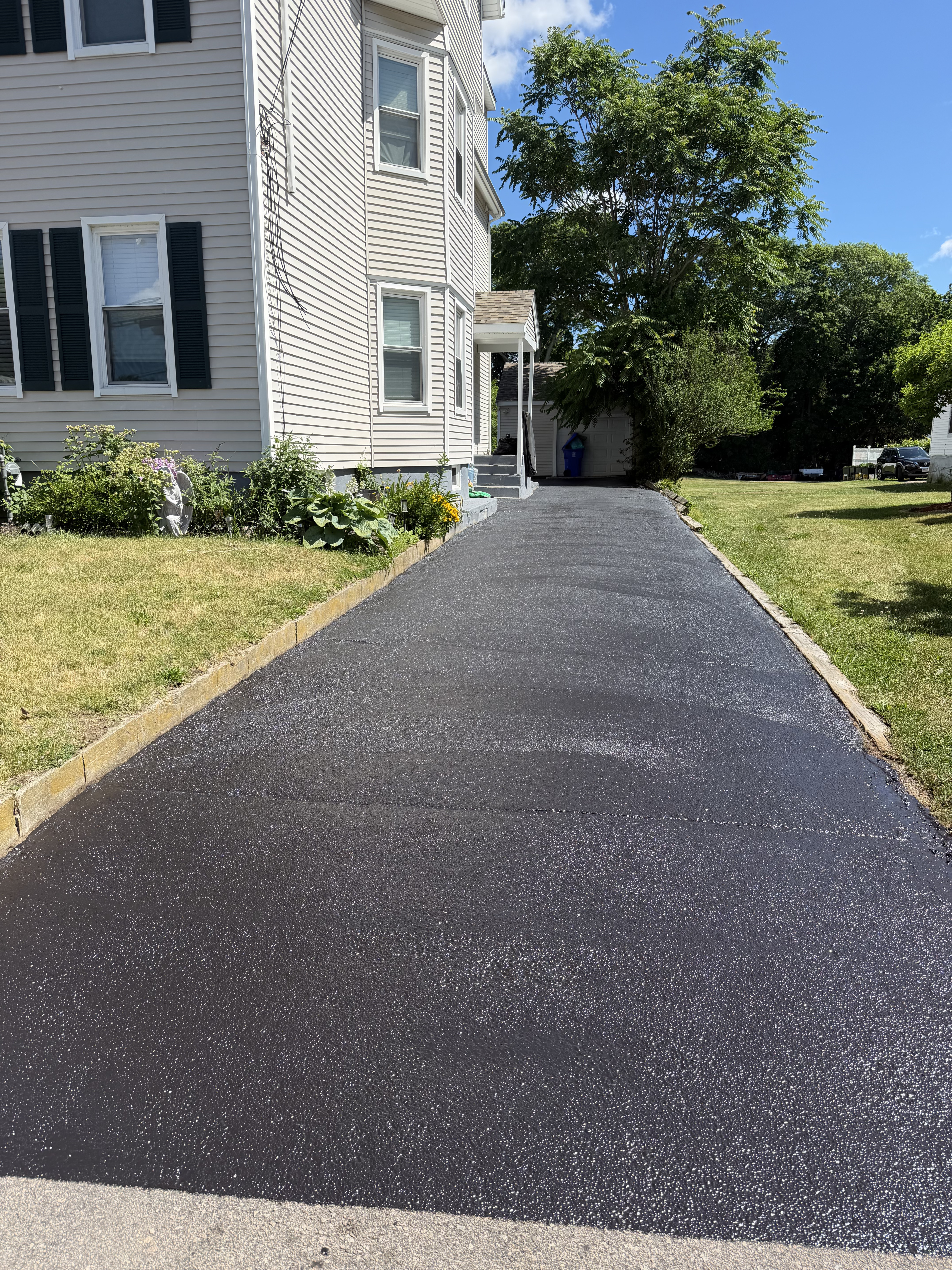 After sealcoating project 2