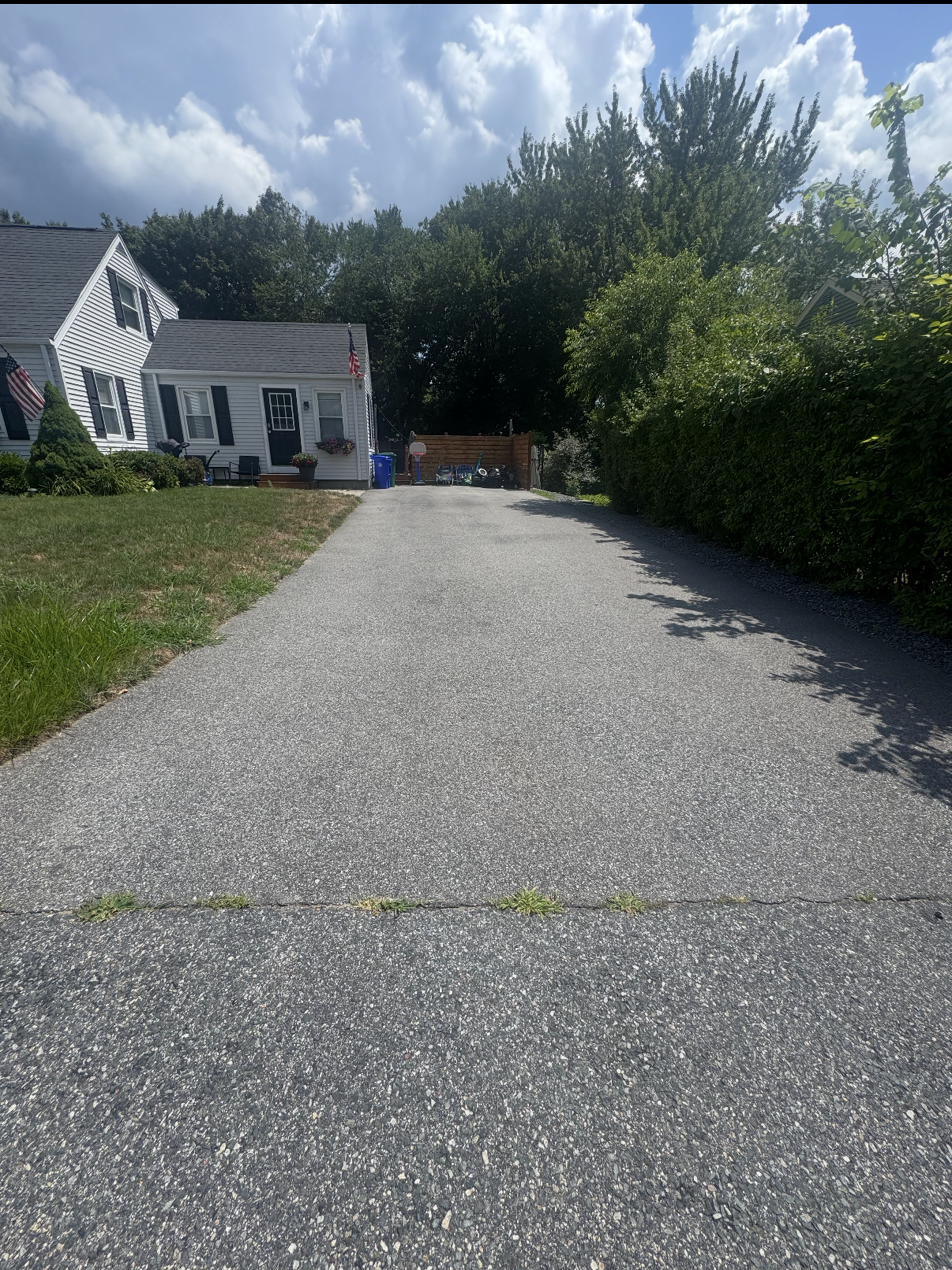 Before sealcoating project 1